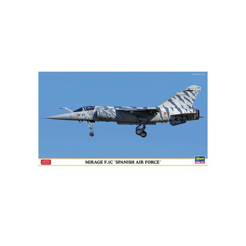 Maquette d'avion en plastique MIRAGE F.1C SPANISH AF 1/72