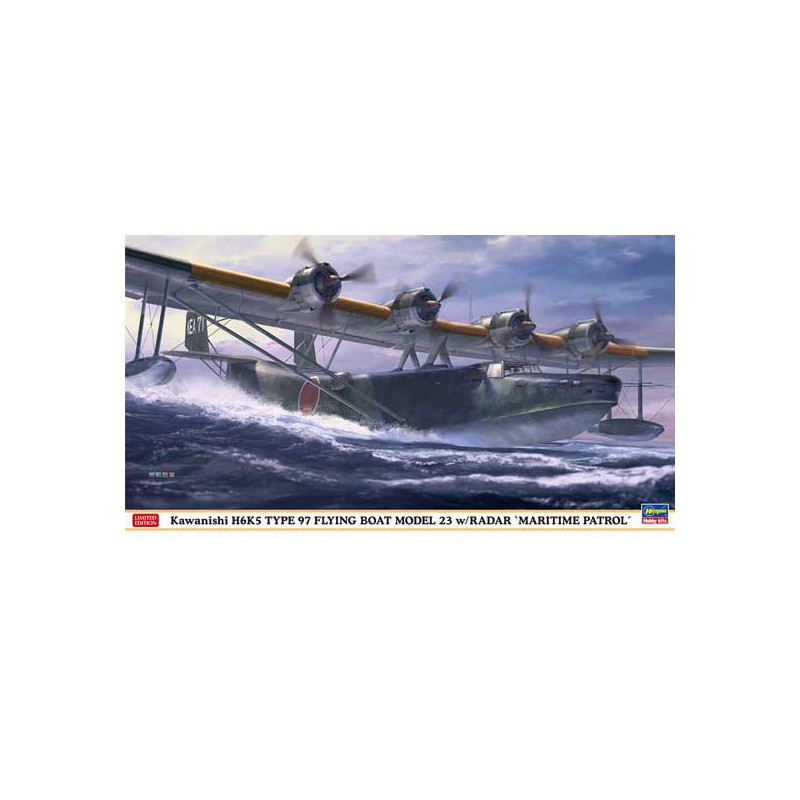 Maquette d'avion en plastique Type 97 Flying Boat 1/72