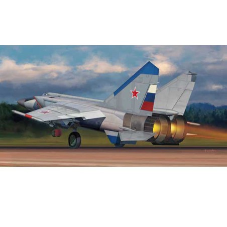 Maquette d'avion en plastique MIG-25PD FOXBAT 1/72 Maquette d'avion en plastique MIG-25PD FOXBAT 1/72