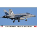 Maquette d'avion en plastique F/A-18E VFA-27 1/72 Maquette d'avion en plastique F/A-18E VFA-27 1/72