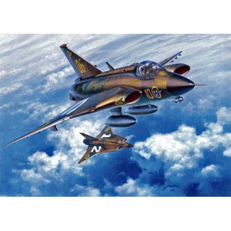 Maquette d'avion en plastique PT41 J35F/J DRAKEN 1/48 Maquette d'avion en plastique PT41 J35F/J DRAKEN 1/48