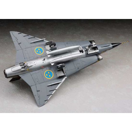 Maquette d'avion en plastique PT41 J35F/J DRAKEN 1/48 Maquette d'avion en plastique PT41 J35F/J DRAKEN 1/48
