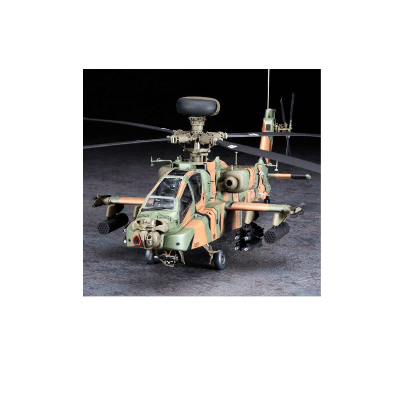 Maquette d'hélicoptère en plastique AH-64D Apache ISRA. AF 1/48