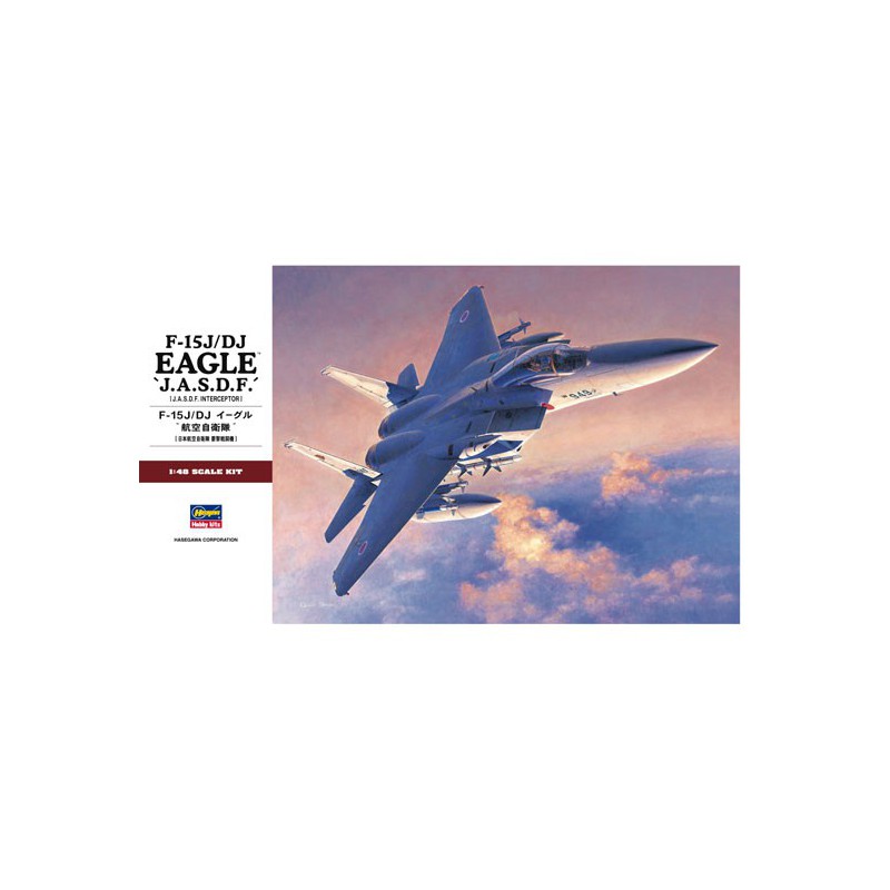 Maquette d'avion en plastique F-15J/DJ EAGLE 1/48