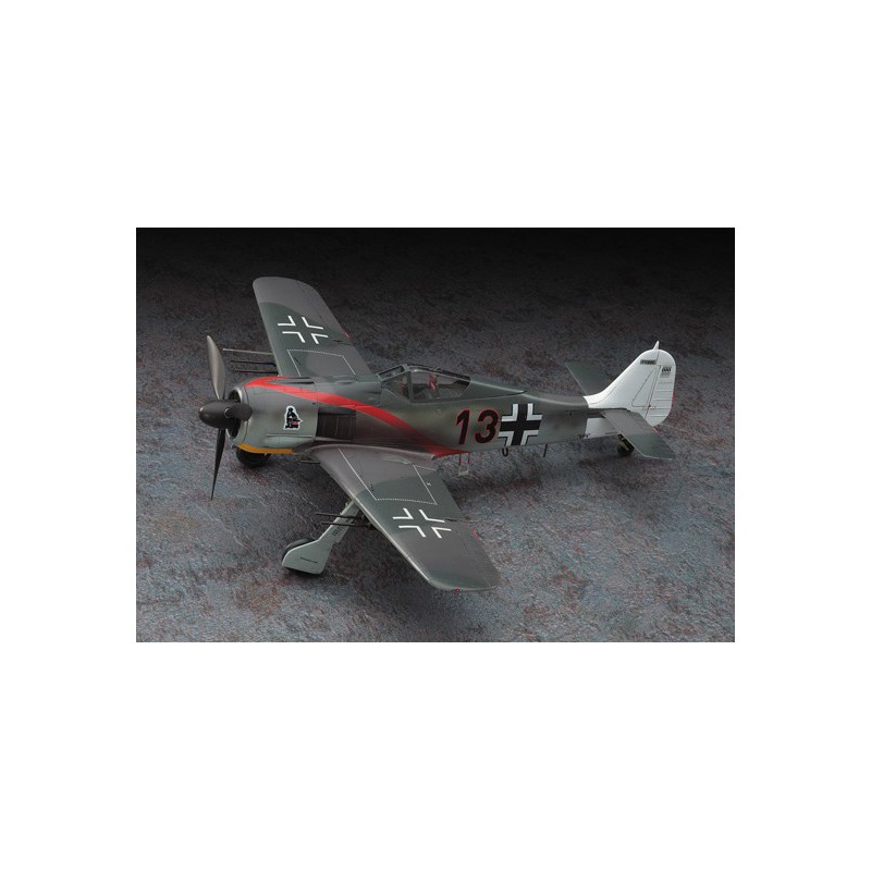 Maquette d'avion en plastique Fw190A-5/U12 w/GUN PACK1/48
