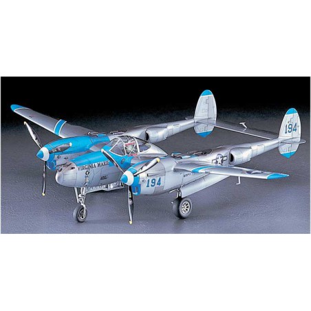 Maquette d'avion en plastique P-38 LIGHTNING (JT1) 1/48 Maquette d'avion en plastique P-38 LIGHTNING (JT1) 1/48