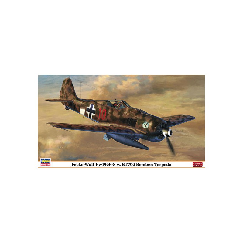 Maquette d'avion en plastique Fw190F-8 w/BT700 1/48