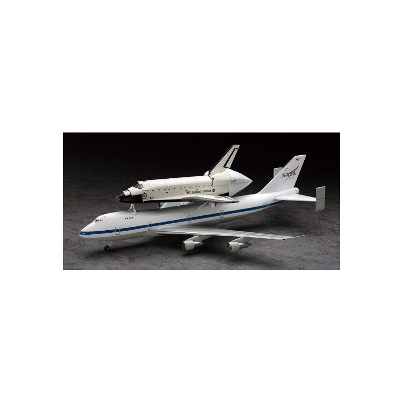 Maquette d'avion en plastique SPACE SHUTTLE& BOEING 1/200