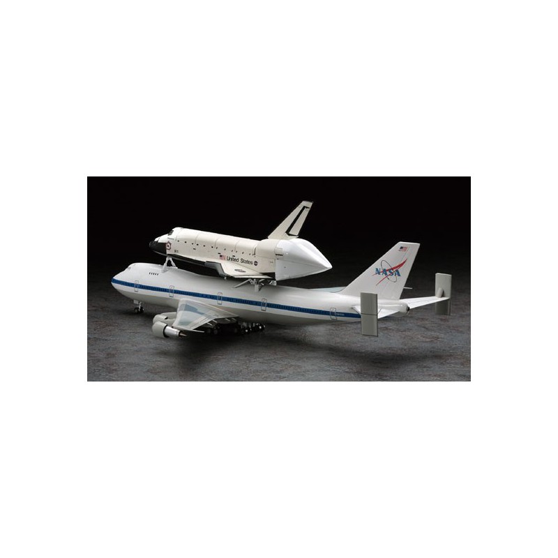 Maquette d'avion en plastique SPACE SHUTTLE& BOEING 1/200