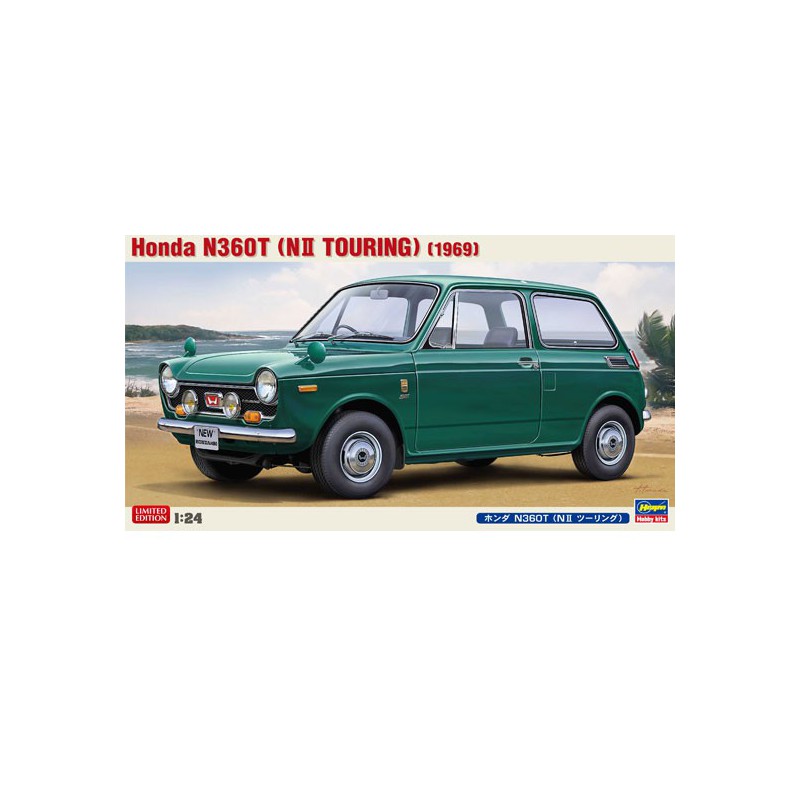 Maquette de voiture en plastique HONDA N360T 1/24