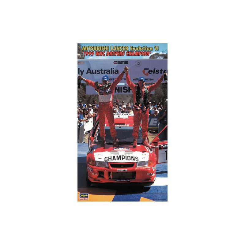 Maquette de voiture en plastique Lancer EVO VI 1999 1/24