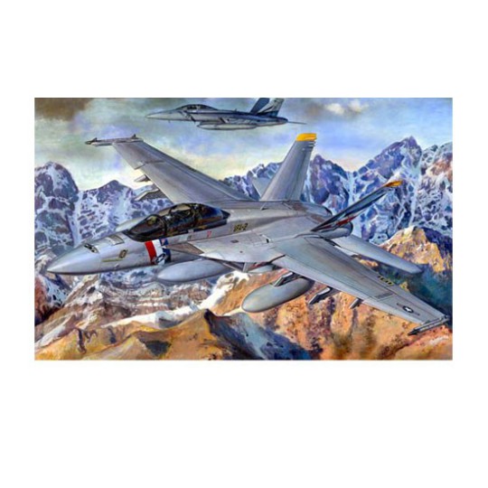 Maquette d'avion en plastique F/A-18F SUPER HORNET Maquette d'avion en plastique F/A-18F SUPER HORNET
