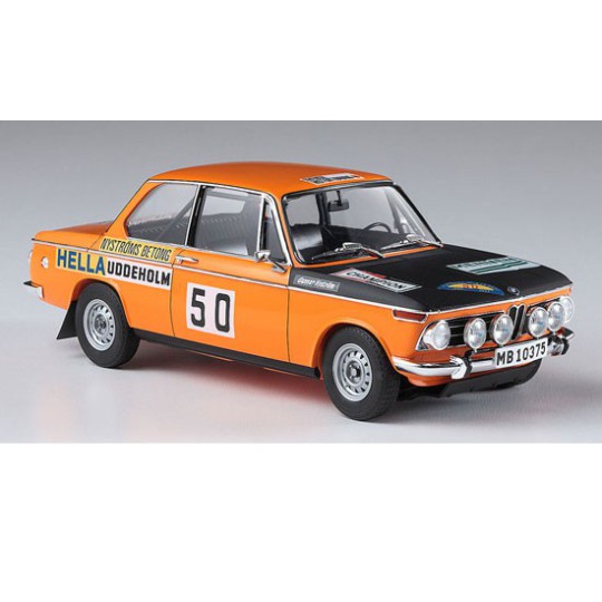 Maquette de voiture en plastique BMW 2002 ti SWEDISH Rally