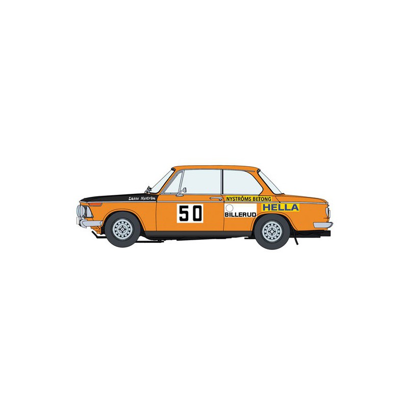 Maquette de voiture en plastique BMW 2002 ti SWEDISH Rally