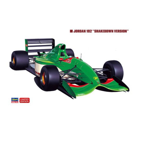 Maquette de voiture en plastique JORDAN 192 « SHAKEDOWN VERSION » 1/24 Maquette de voiture en plastique JORDAN 192 « SHAKEDOWN VERSION » 1/24