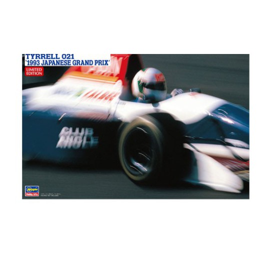 Maquette de voiture en plastique TYRREL 021 1993 Japan GP 1/24 Maquette de voiture en plastique TYRREL 021 1993 Japan GP 1/24