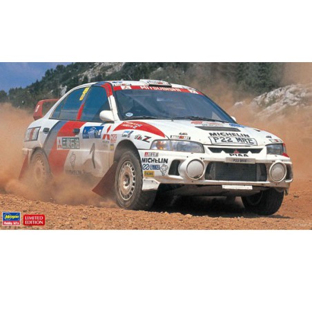 Maquette de voiture en plastique MITSUBISHI LANCER Evo IV 1997 1/24 Maquette de voiture en plastique MITSUBISHI LANCER Evo IV 1997 1/24