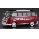 Maquette de voiture en plastique VW Combi Type 2 Bus Moon 1/24 Maquette de voiture en plastique VW Combi Type 2 Bus Moon 1/24