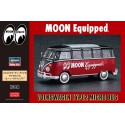 Maquette de voiture en plastique VW Combi Type 2 Bus Moon 1/24 Maquette de voiture en plastique VW Combi Type 2 Bus Moon 1/24