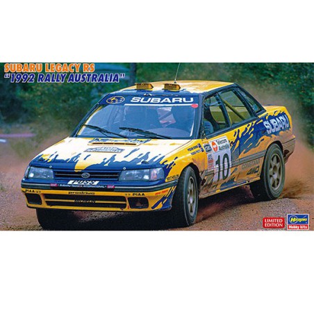 Maquette de voiture en plastique Subaru Legacy RS 1992 1/24 Maquette de voiture en plastique Subaru Legacy RS 1992 1/24