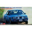 Maquette de voiture en plastique Nissan Bluebird Calsonic rally 1989 1/24 Maquette de voiture en plastique Nissan Bluebird Calsonic rally 1989 1/24