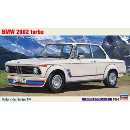 Maquette de voiture en plastique BMW 2002 Turbo 1/24 Maquette de voiture en plastique BMW 2002 Turbo 1/24