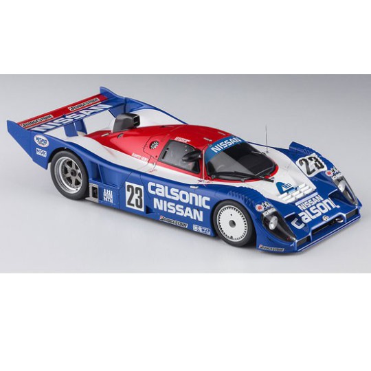 Maquette de voiture en plastique CALSONIC NISSAN R91CP 1/24 Maquette de voiture en plastique CALSONIC NISSAN R91CP 1/24