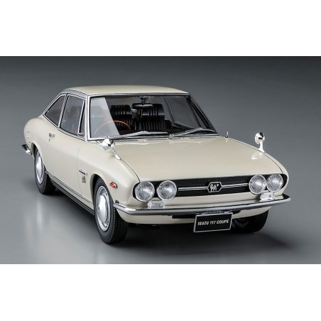 Maquette de voiture en plastique Isuzu 117 coupé 1968 1/24 Maquette de voiture en plastique Isuzu 117 coupé 1968 1/24