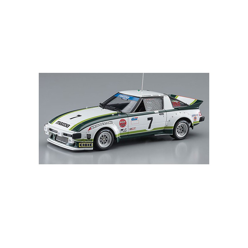 Maquette de voiture en plastique Mazda Savanna RX-7 Daytona 79 1/24