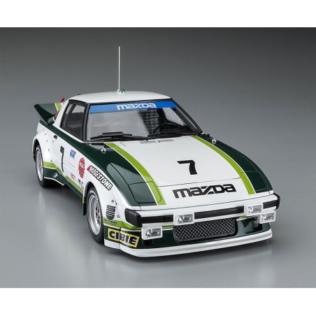 Maquette de voiture en plastique Mazda Savanna RX-7 Daytona 79 1/24 Maquette de voiture en plastique Mazda Savanna RX-7 Daytona 79 1/24
