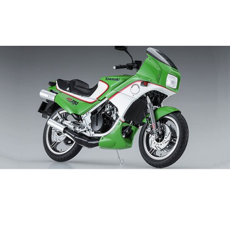 Maquette de moto en plastique Kawasaki KR250 (KR250A) 1/12 Maquette de moto en plastique Kawasaki KR250 (KR250A) 1/12