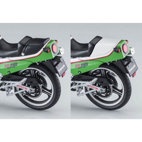 Maquette de moto en plastique Kawasaki KR250 (KR250A) 1/12 Maquette de moto en plastique Kawasaki KR250 (KR250A) 1/12