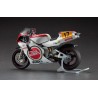 Maquette de moto en plastique YAMAHA ROBERTS 1988 1/12