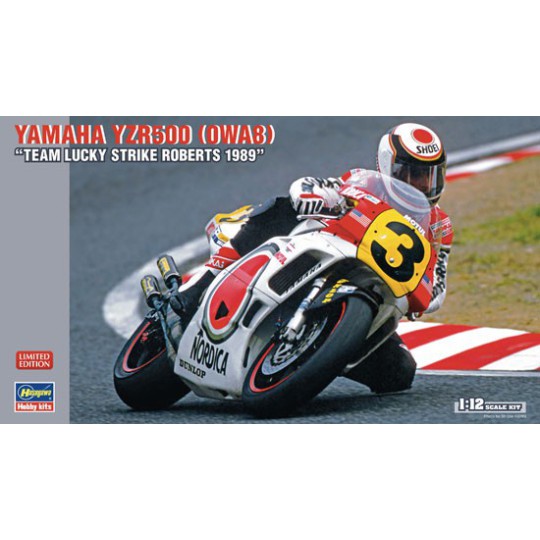 Maquette de moto en plastique Yamaha YZR5001/12 Maquette de moto en plastique Yamaha YZR5001/12