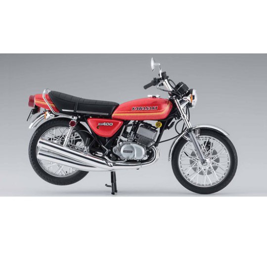 Maquette de voiture en plastique Kawasaki KH400-A3 / A4 1/12