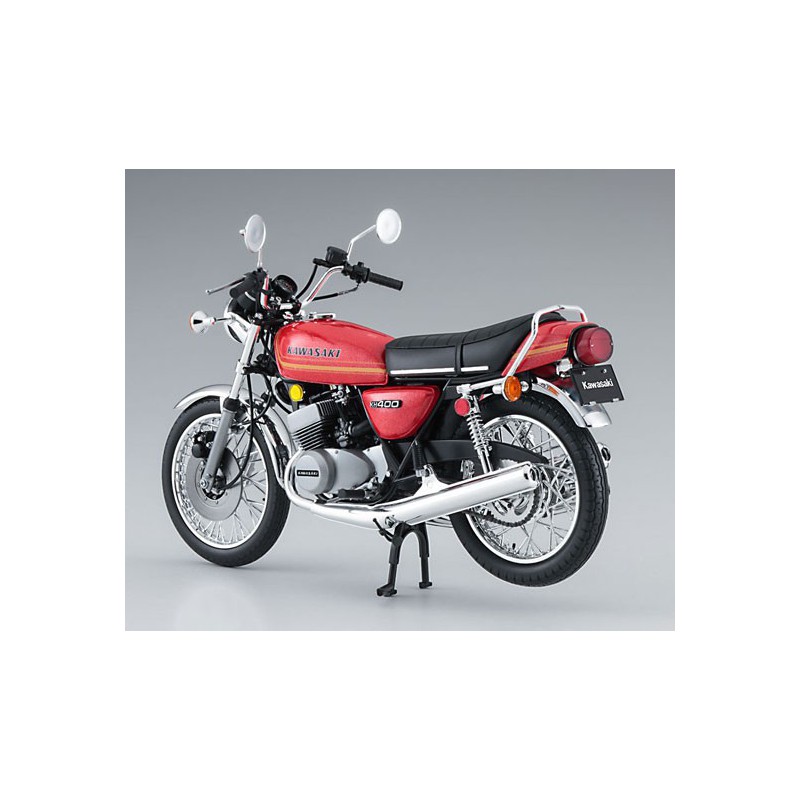 Maquette de voiture en plastique Kawasaki KH400-A3 / A4 1/12