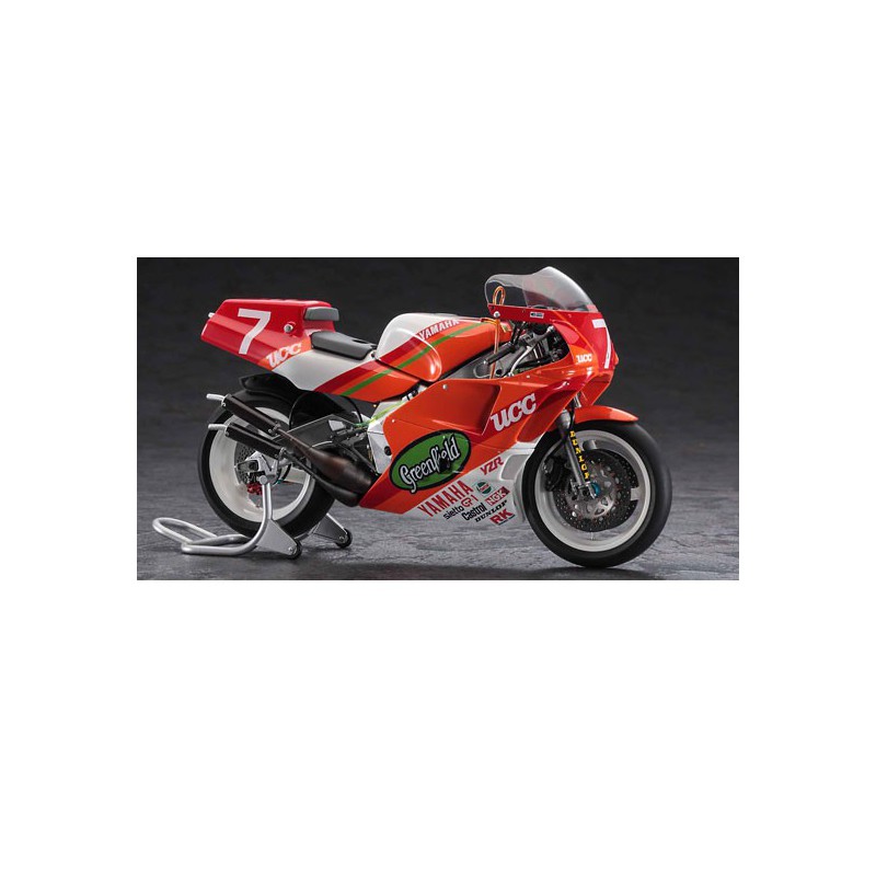 Maquette de moto en plastique YAMAHA YZR500 (0WA8) 1/12