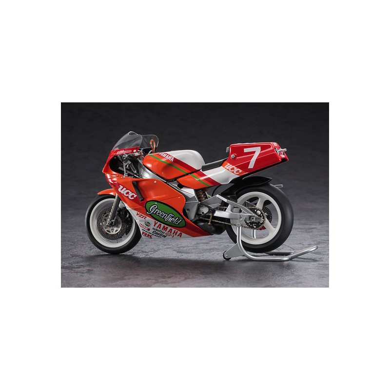 Maquette de moto en plastique YAMAHA YZR500 (0WA8) 1/12