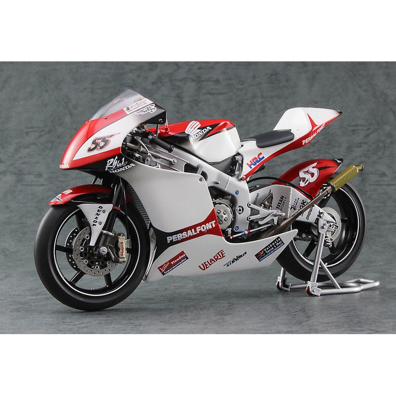 Maquette de moto en plastique Honda RS250RW 2009 WGP 250 1/12 Maquette de moto en plastique Honda RS250RW 2009 WGP 250 1/12