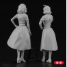Figurines Américaines 50's 1/24