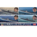 Maquette de Bateau en plastique Uboat VIIC/IXC 1/700 Maquette de Bateau en plastique Uboat VIIC/IXC 1/700