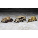 Maquette de Char en plastique Pz.Kpfw IV ausf.F2 & 8t HALF TRACK & 88mm GUN FLAK Maquette de Char en plastique Pz.Kpfw IV ausf.F2 & 8t HALF TRACK & 88mm GUN FLAK