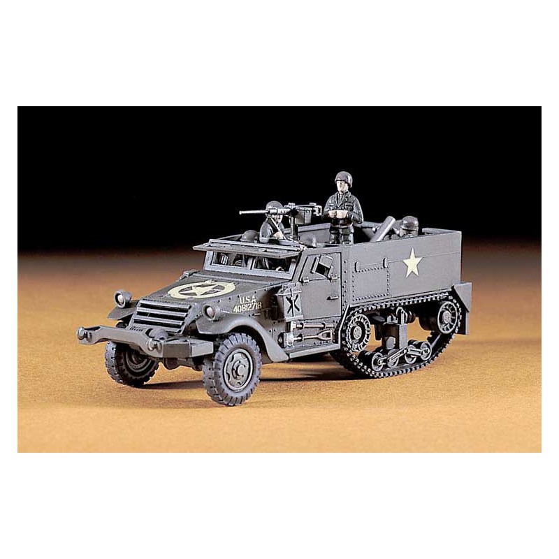 Maquette de Char en plastique MT 7 M4A1 HALF TRACK 1/72