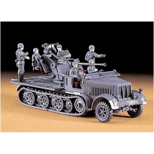 Maquette de Char en plastique MT 18 8 TON HALF TRACK AA 1/72 Maquette de Char en plastique MT 18 8 TON HALF TRACK AA 1/72