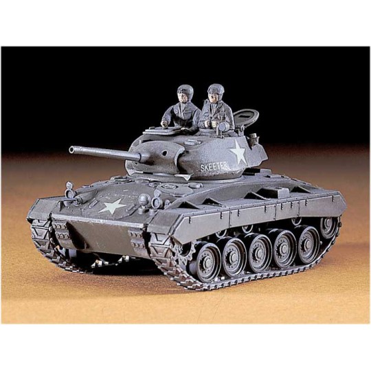 Maquette de Char en plastique MT 19 M-24 CHAFFEE TANK 1/72 Maquette de Char en plastique MT 19 M-24 CHAFFEE TANK 1/72
