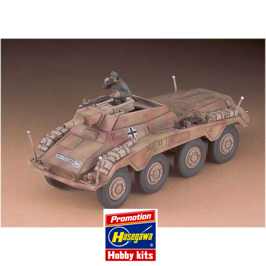 Maquette de Char en plastique MT54 SD.KFZ. 234/3Stummel 1/72
