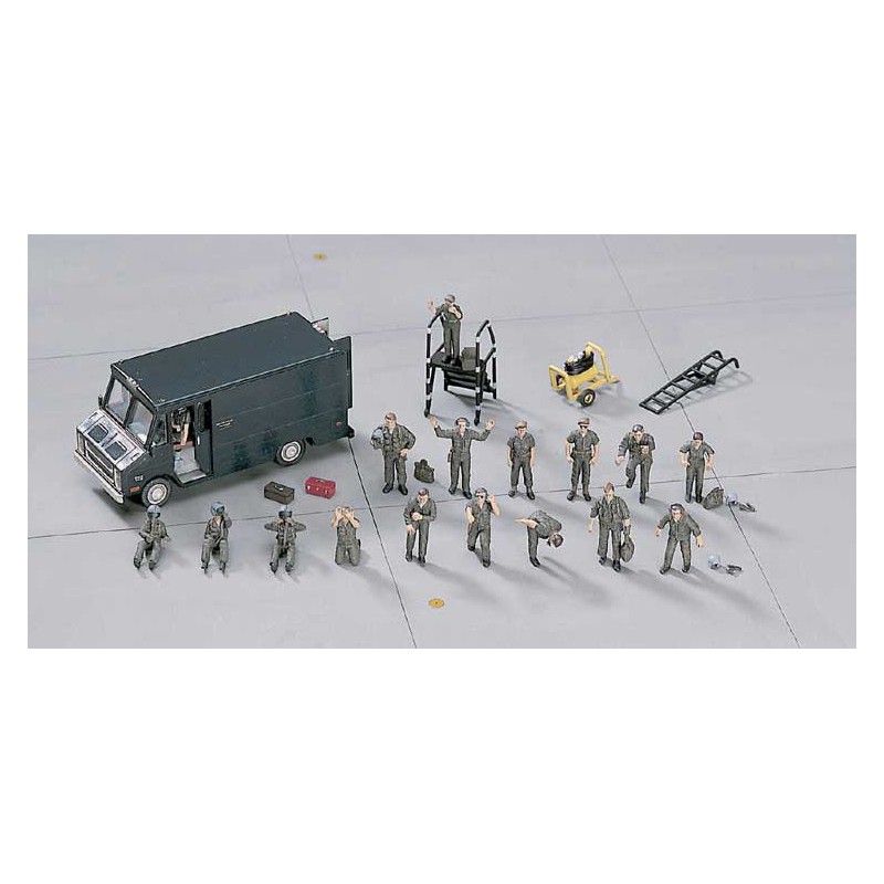 Maquette d'avion en plastique X72-7 PILOTES PERSONNAGES 1/72