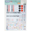 Modèle de science-fiction en plastique Decals pour MechatroVeGo Modèle de science-fiction en plastique Decals pour MechatroVeGo