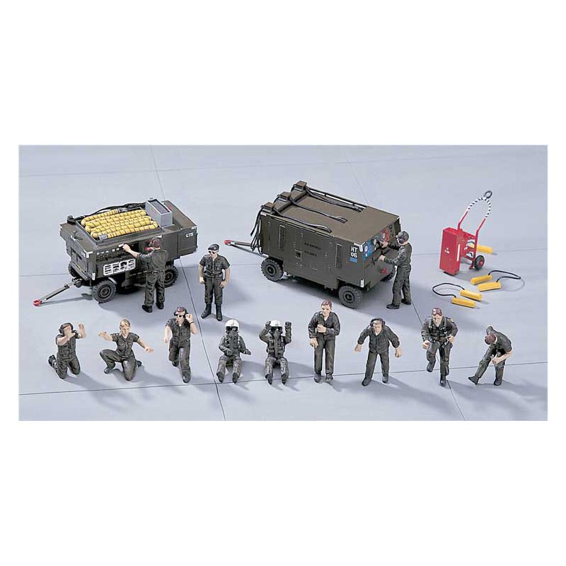 Maquette d'avion en plastique X48-4 ENGINS MAINTENANCES 1/48