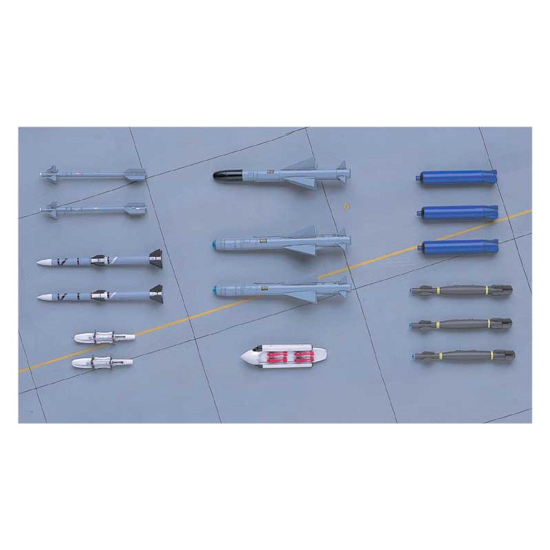 Maquette d'avion en plastique X48-10 JASDF Weapons setA 1/48